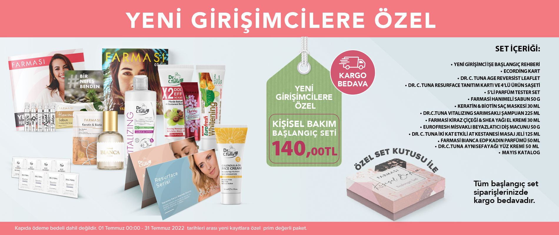 Farmasi Temmuz 2022 Kampanyaları